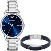 Emporio Armani Mens Dress Silver Watch