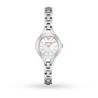 Emporio Armani Ladies Silver Steel Bracelet Watch AR7425