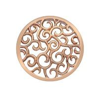 Emozioni Winding Paths Rose Gold Coin