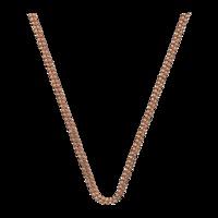 Emozioni Rose Gold Plated 30 Inch Trace Chain