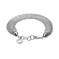 Emozioni Luxury Sterling Silver Bead Bracelet