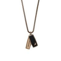 Emporio Armani Mens Dog Tag Necklace EGS2342200