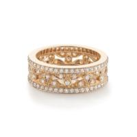 Empress Yellow Gold and Diamond Ring - Ring Size P