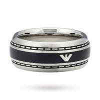 Emporio Armani Stainless Steel Ring - Ring Size V