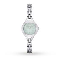 Emporio Armani Ladies Silver Steel Bracelet Watch AR7416