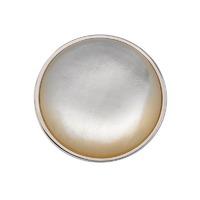 Emozioni White Mother of Pearl Coin