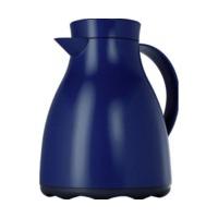 emsa easyclean insulated jug blue 1 0l