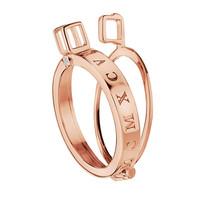 emozioni coin keeper rose gold plated