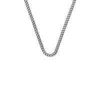 Emozioni Necklace Silver Curb 16-18 Chain