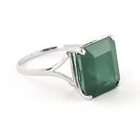 emerald ring 55ct in 9ct rose gold