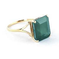 Emerald Ring 5.5ct in 9ct Gold