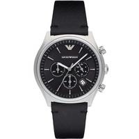 Emporio Armani Mens Chronograph Strap Watch AR1975