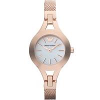 Emporio Armani Ladies Rose Gold Watch AR7329