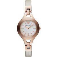 Emporio Armani Ladies Leather Strap Watch AR7354