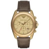 emporio armani mens chronograph strap watch ar6071