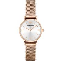 Emporio Armani Ladies T Bar Rose Gold Plated Bracelet Watch AR1956