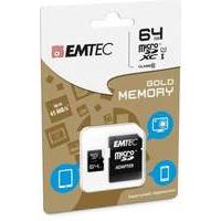 Emtec 64gb Class 10 Speed In Micro Sdhc Flash Card