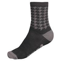endura houndstooth socks twin pack ss17