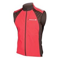 endura windchill ii gilet red