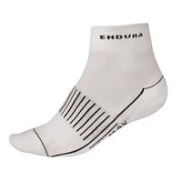 endura coolmax race ii sock 3 pack white