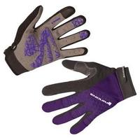 enndura hummvee plus womens glove purple