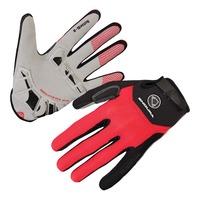 Endura Singletrack Plus Glove Red