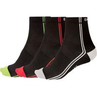 Endura COOLMAX Stripe II Sock Black