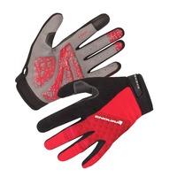 Endura Hummvee Plus Gloves Red