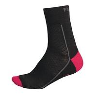 endura womens baabaa merino winter socks pink