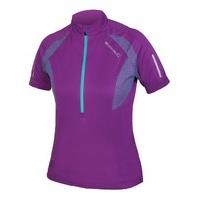 Endura Xtract SS Womens Jersey Purple