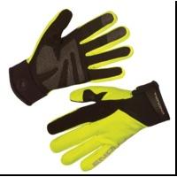 endura strike ii womens gloves hi vis yellow