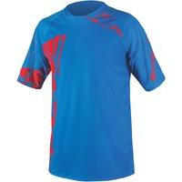 Endura Singletrack Print SS Tee Ultramarine