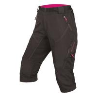 Endura Hummvee Lite II 3/4 Womens Shorts Black