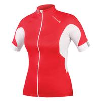 Endura FS260 Pro II SS Womens Jersey Red/White