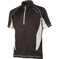 Endura Cairn Short Sleeve MTB Jersey Black/White