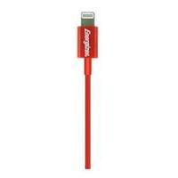 energizer lightning 1m usb cable red