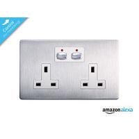 energenie mihome style double socket steel