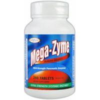 Enzymatic Therapy Mega-Zyme 200 Tablets