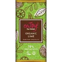 enjoy raw chocolate enjoy raw chocolate lime 40g