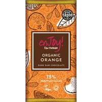 enjoy raw chocolate enjoy raw chocolate orange 80g