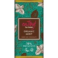 enjoy raw chocolate enjoy raw chocolate mint 40g