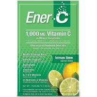 ener c powdered drink mix lemon lime 30 sachets