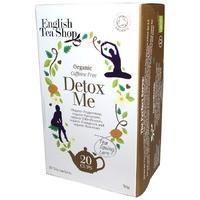 english tea shop organic detox me tea 20 bags sachets
