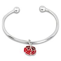 England Torque Bangle with Charm (72mm), N/A