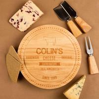 engraved handmade cheese design cheeseboard