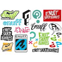 Enuff Skateboards Sticker Sheet