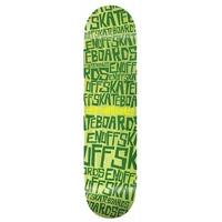 enuff scramble skateboard deck green