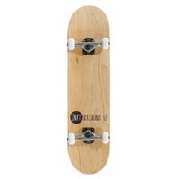 enuff logo stain complete skateboard natural