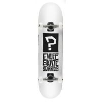 Enuff Block Icon Complete Skateboard - White