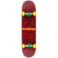 enuff scramble complete skateboard redblack